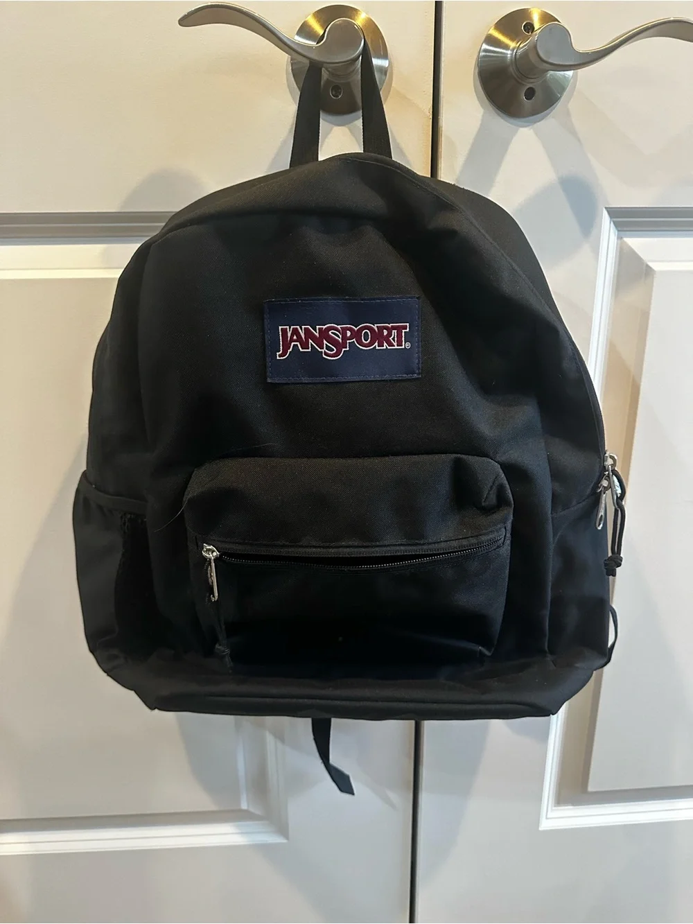 jansport backpack submit Navy Odyssey Color:CT Webbing grab handle and Misc FW Bass Pro Shops® Pro